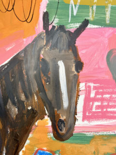 Caitlin Flood-Molyneux Wild West Original mixed media 03