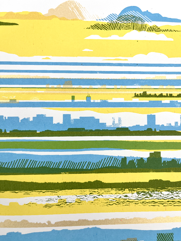 Chris Keegan Town and Country screen print 01
