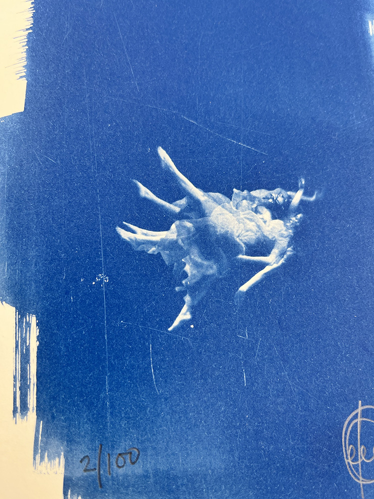 Craig Keenan Falling – Mini cyanotype01