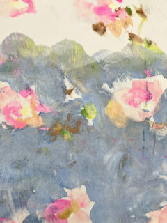 M.E. Ster-Molnar cherry blossom original monoprint 13