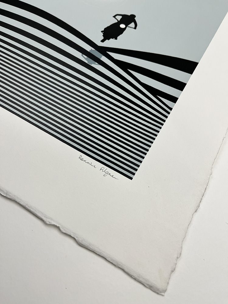 RENNIE PILGREM DESERT SLED screen print 01