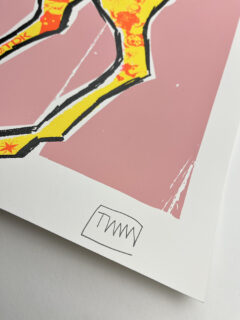 Rob Timm Glory Babycham screen print 02
