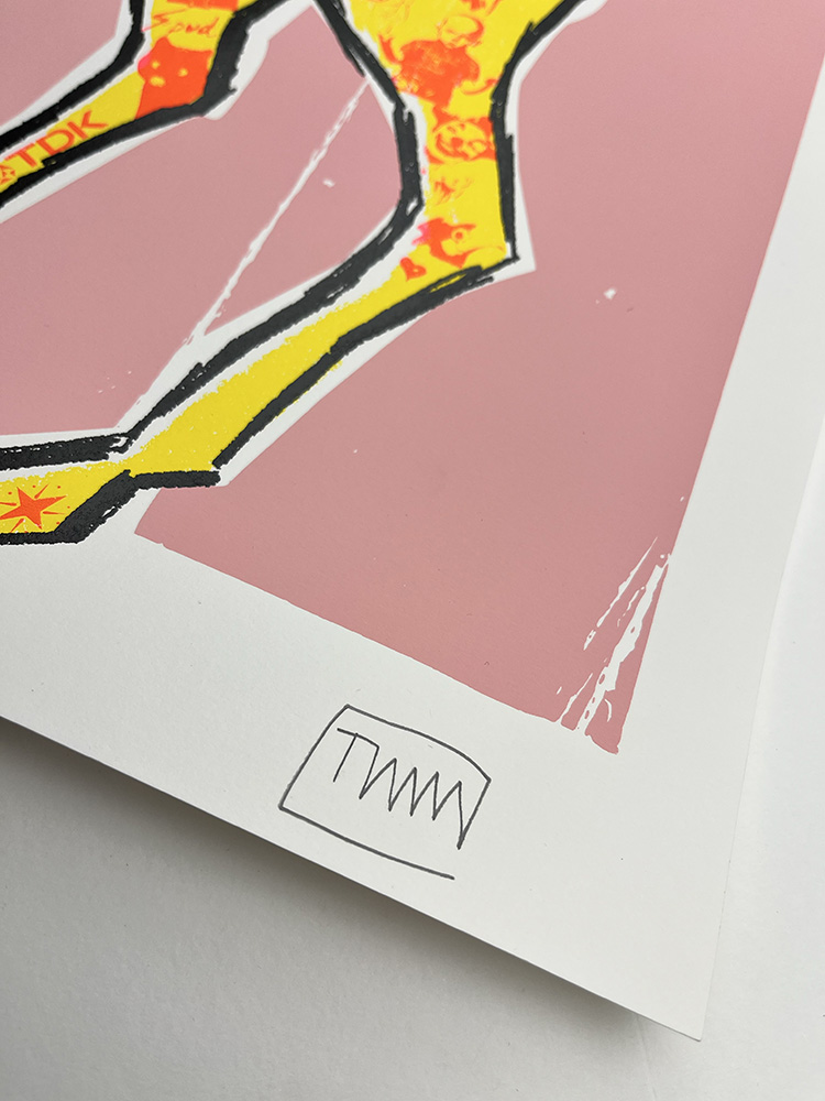 Rob Timm Glory Babycham screen print 02