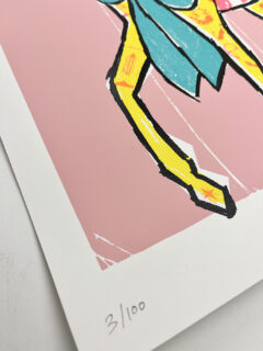 Rob Timm Glory Babycham screen print 05